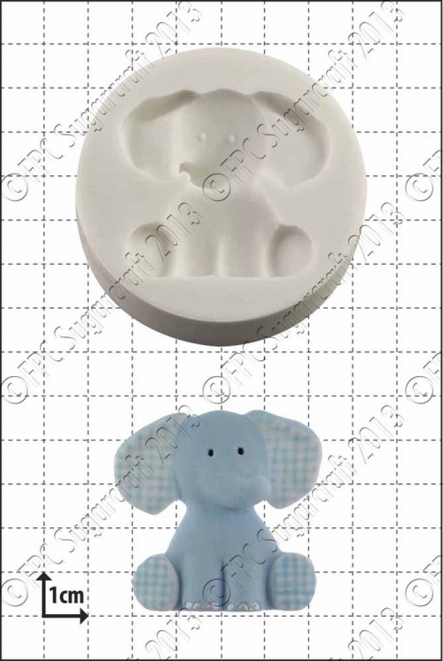 'Nursery Elephant' Silicone Mould